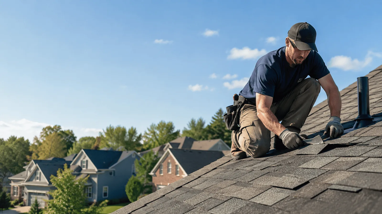 Roof Leak Repair in Walled Lake, MI near me